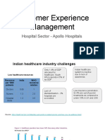 Customer Experience Management: Hospital Sector - Apollo Hospitals