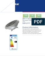AR111 Energy Smart™ 93012777 Product Information: LED12D/R111G/830/12V/G53/35 BX 1/10