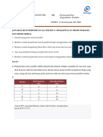 JAWABAN KUIS PERTEMUAN 14 (Online 5 - Penjadwalan Produksi Mesin Serial Dan Paralel)