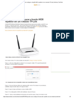 Configurar WDS repetidor TP-Link menos