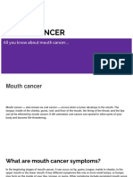 All You Need Know About Mouth Cancer
