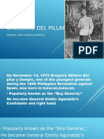 About Gregorio Del Pillar: Reporter: Prince Joshua G.batican