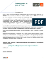 Carta de Presentacion Cencosud PDF