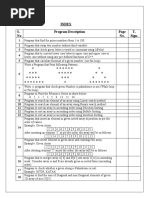 Computer Science (083) Practical File For Class XII