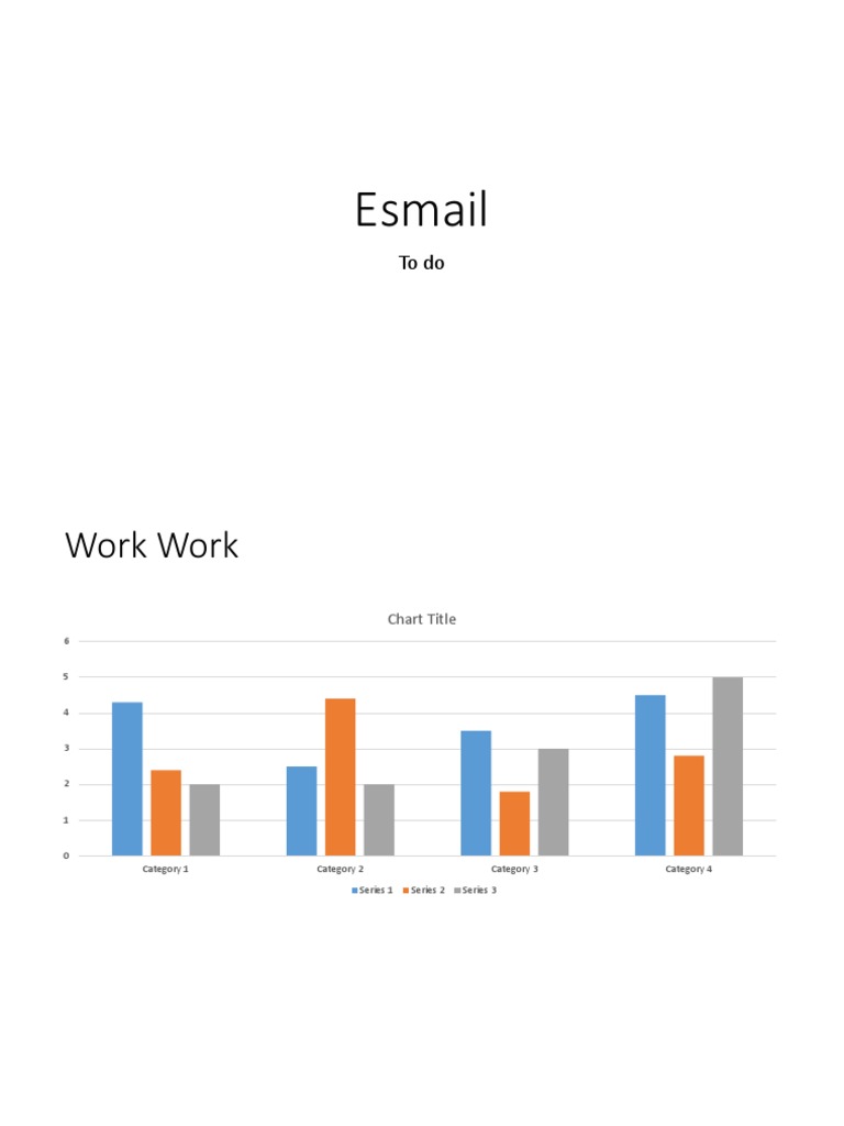 Work Chart Overview and Categories | PDF