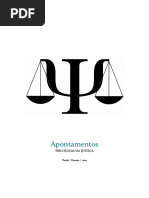 Apontamentos Psicologia_JUSTIÇA