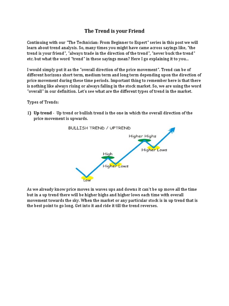 Understanding Market Trends | PDF | Market Trend | Stock Market