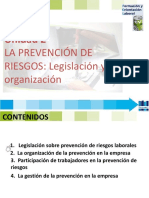 Fol 2 La Prevencion de Riesgos Legislacion y Organizacion-2017