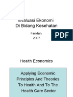 Teknik Evaluasi ekonomi