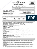 The Science Company® Material Safety Data Sheet: 1. Product and Company Identification