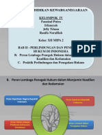 Peran Lembaga Penegak Hukum