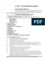 Physics Investigatory Projects PDF