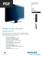 Brilliant Design, Powerful Performance.: 32PFL5403D