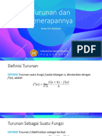 Turunan Dan Penerapannya PDF