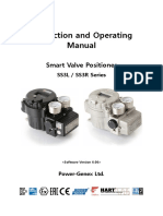 Instruction and Operating Manual: Smart Valve Positioner