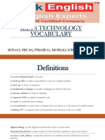 Ielts Technology Vocabulary: Scf:113, Sec 65, Phase-11, Mohali (Chandigarh)