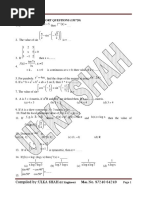 Section A-Very Short Questions (1M 20) : Compiled by:ULKA SHAH No. 97240 64249