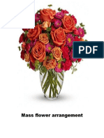 Mass Flower Arrangement