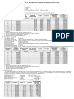 Eastwest Practical Mastercard Sample Interest Computation: ST TH