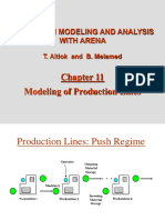 Simulation Modeling and Analysis With Arena: Modeling of Production Lines