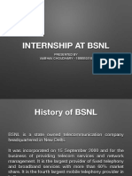 BSNL Internship Review - 1