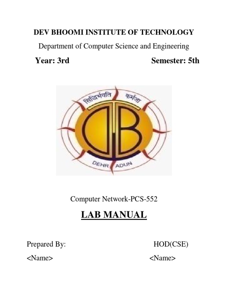 Computer Network Lab Pdf Transmission Control Protocol Domain