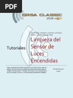 Download Tutorial Limpieza Sensor Luces Encendidas by Corsa Classic Club SN43039774 doc pdf
