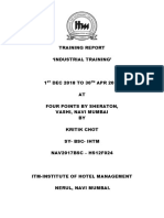 Training Report Industrial Training': ST TH