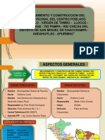 Diapositivas de Exposicion Del Mejoramiento y Construccion Del Camino Vecinal Proyecto 1