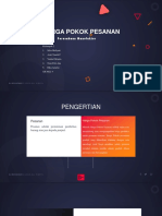 MENGHITUNG HARGA POKOK PESANAN