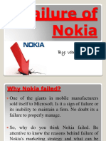 Failure of Nokia: By: Varun Jha