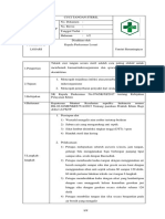 Sop Teknik Cuci Tangan Steril