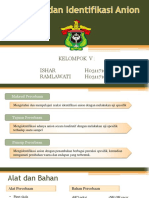 Analisis Dan Identifikasi Anion Fixxx