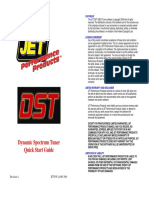 Dynamic Spectrum Tuner Quick Start Guide: Revision A JET P/N 14-005 3/06