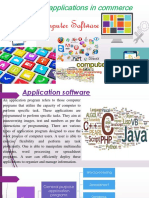 Computer Software: Computer Applications in Commerce