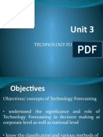 Unit 3: Technology Forecasting