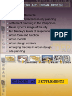 Planning and Urban Design