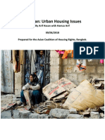 Pakistan Urban Housing Issues 180925