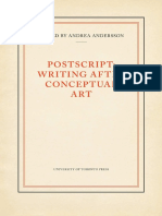 Postscript - Writing After Conceptual Art - Andrea Andersson PDF