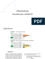 Simulado ENADE 02 com bibliografia sobre robótica e controle