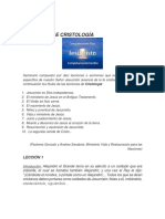 Seminario de Cristología: 10 lecciones sobre Jesucristo