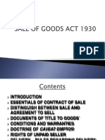 Sale of Goods Act - 2