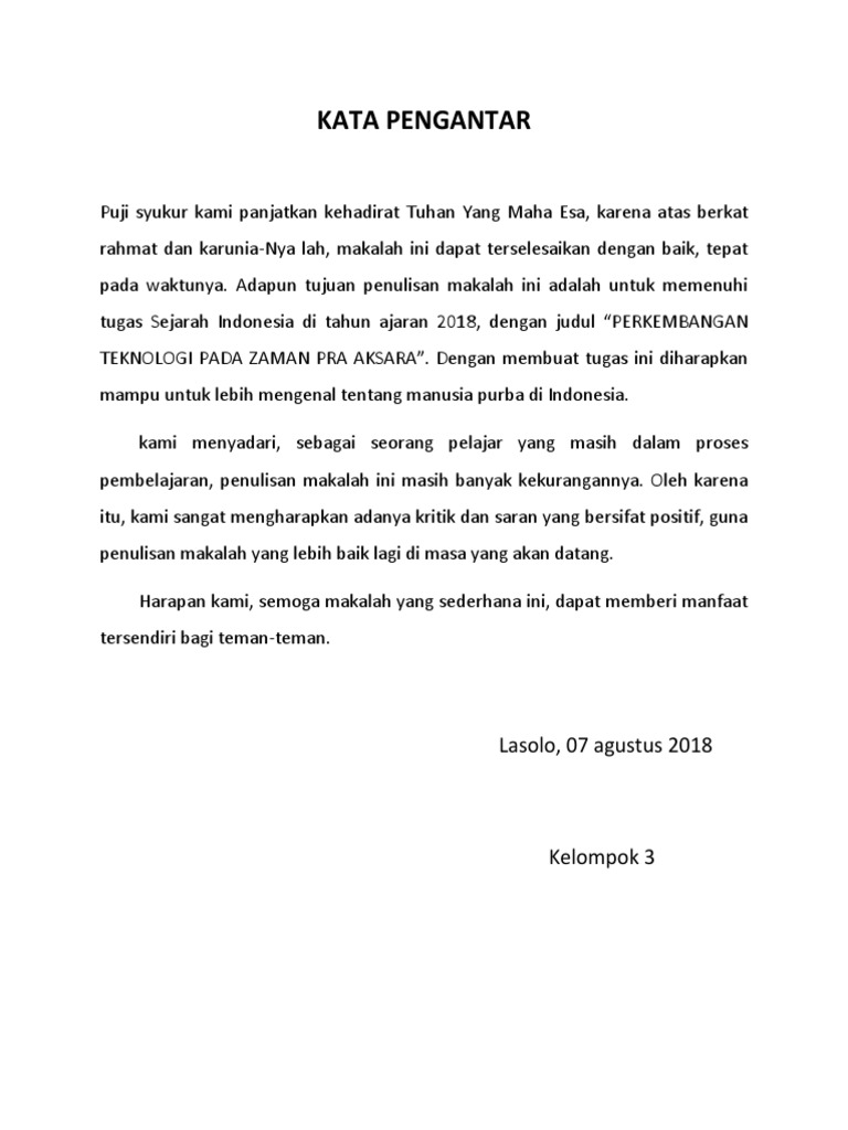 Makalah Perkembangan Teknologi