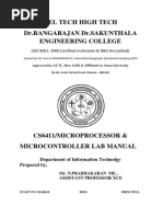 MPMC Lab Manual