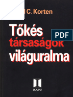 David C. Korten - Tőkés Társaságok Világuralma PDF