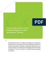 Jornada Instituciona - Educacion Digital Primaria