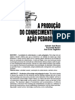 Becker - A Produção Do Conhecimento e a Ação Pedagógica