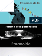 Psicopatología - Trastornos de La Personalidad