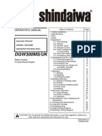 DGW300MS/UK: Operator'S Manual