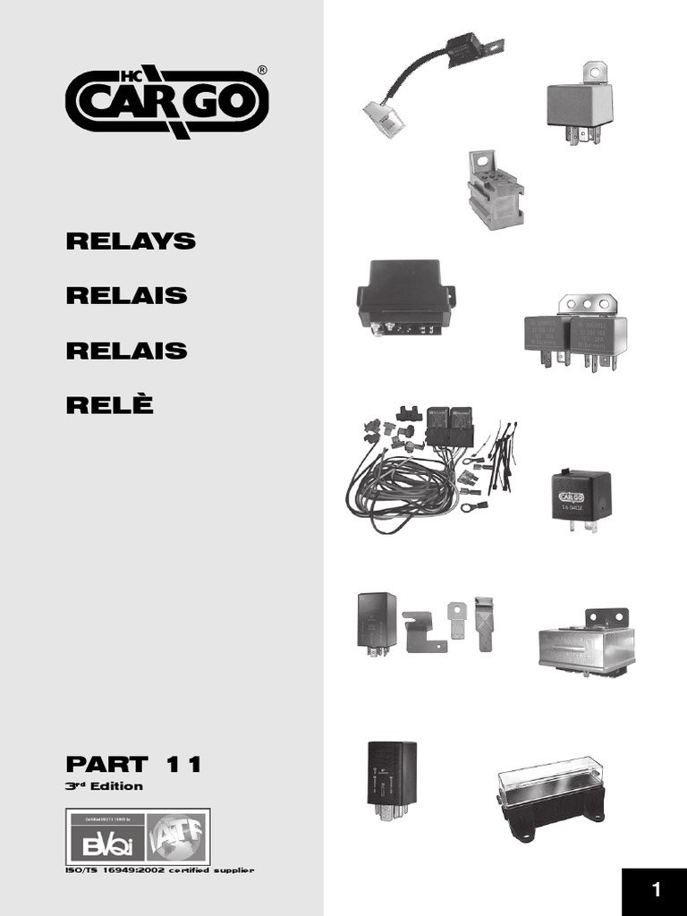 Reles PDF | PDF | Relay | Electrical Connector